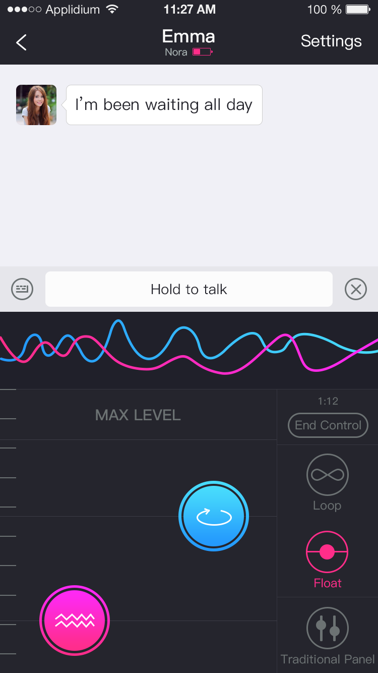 D'Lovense Remote App Screenshot long-distance control.